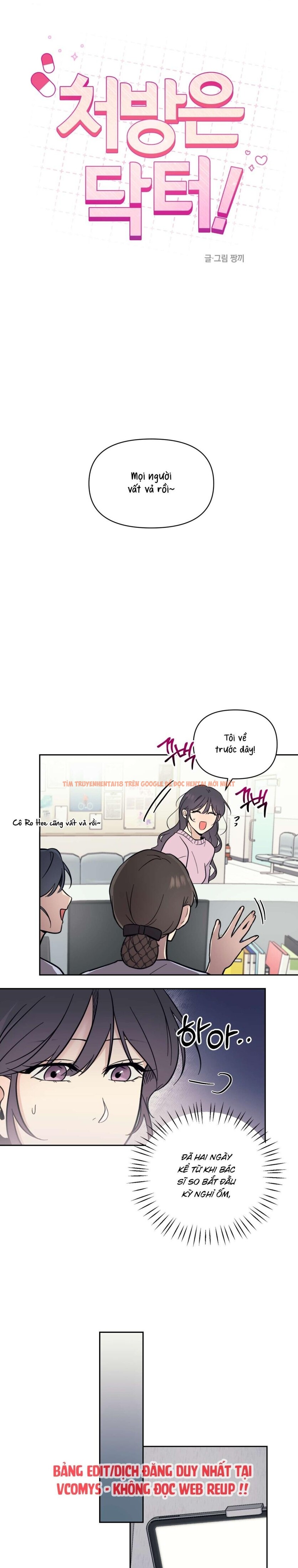 Xem ảnh 1 0 trong truyện hentai [ 18+ ] Đơn Thuốc Để Bác Sĩ Lo - Chapter 6 - hentaitvn.net