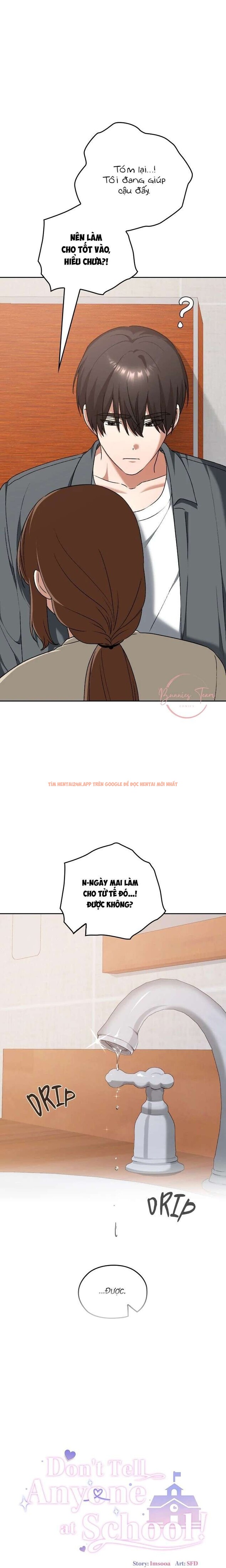 Xem ảnh [18+] Đừng Nói Với Ai Ở Trường! - Chapter 23 - 4 0 - Truyenhentaiz.net