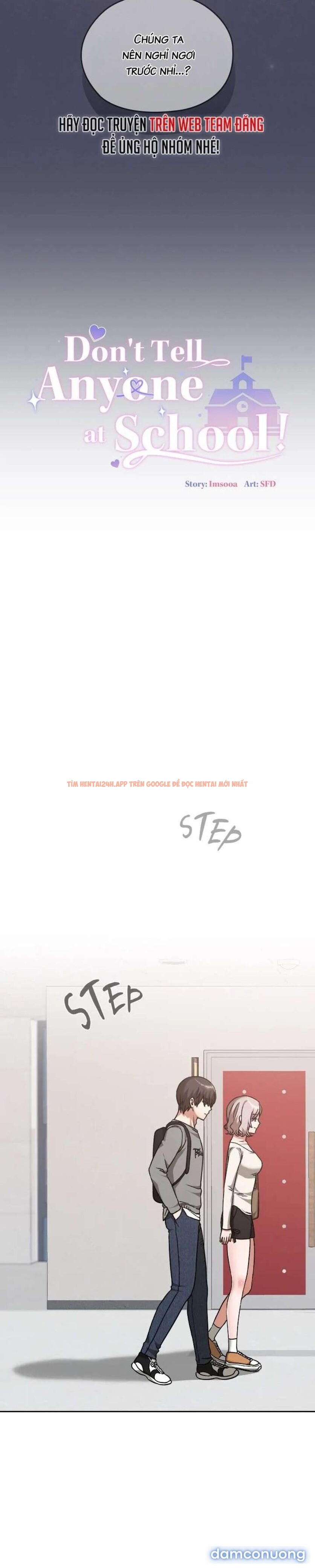 Xem ảnh [18+] Đừng Nói Với Ai Ở Trường! - Chapter 32 - 1 4 - Truyenhentaiz.net