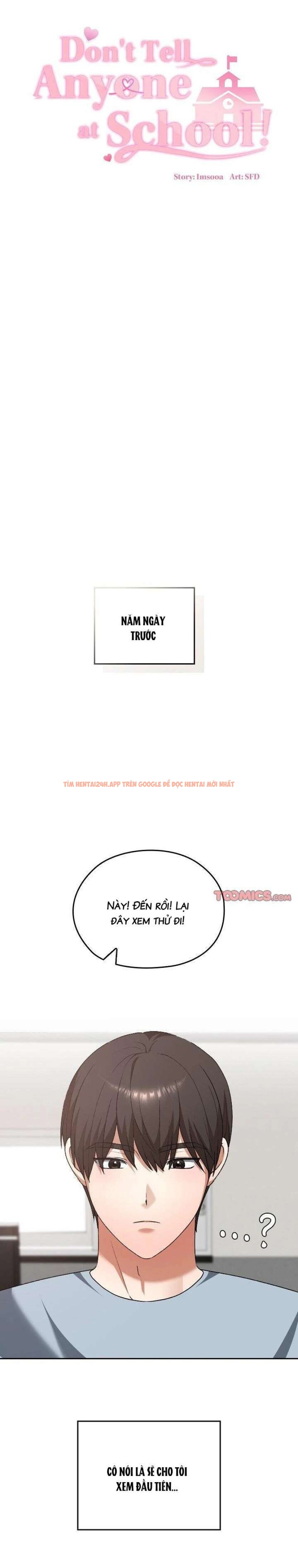 Xem ảnh [18+] Đừng Nói Với Ai Ở Trường! - Chapter 34 - 2 0 - Truyenhentaiz.net