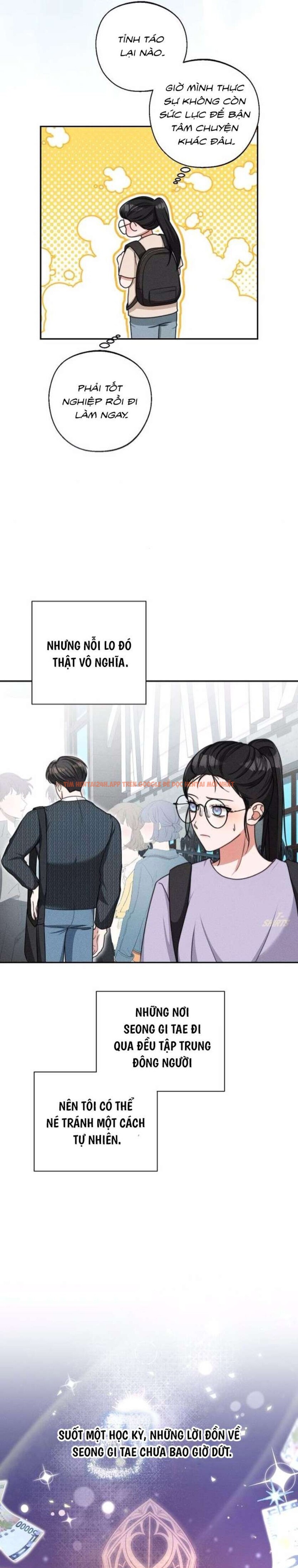 Trang truyện 10 0 trong truyện tranh [18+] Khi Làm Bài Tập Nhóm Với Hậu Bối Mình Ghét - Chap 1 - lxmanga.org