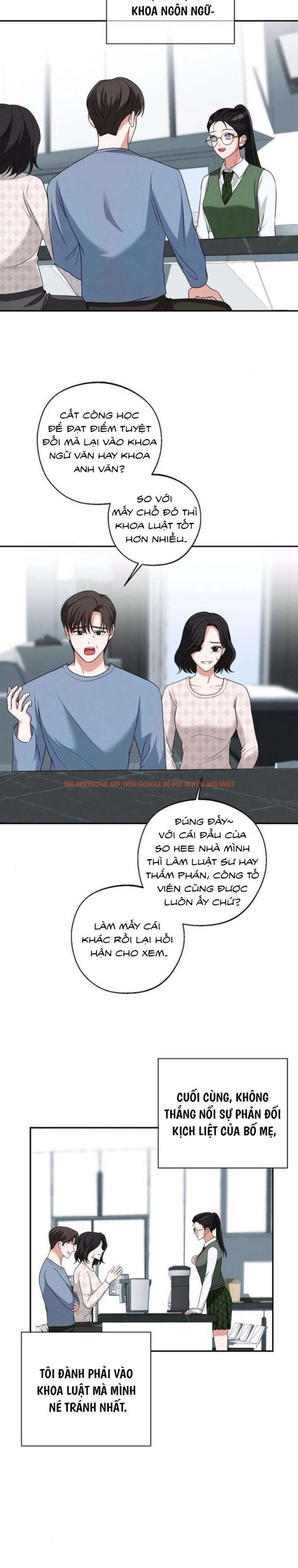 Trang truyện 4 1 trong truyện tranh [18+] Khi Làm Bài Tập Nhóm Với Hậu Bối Mình Ghét - Chap 1 - lxmanga.org