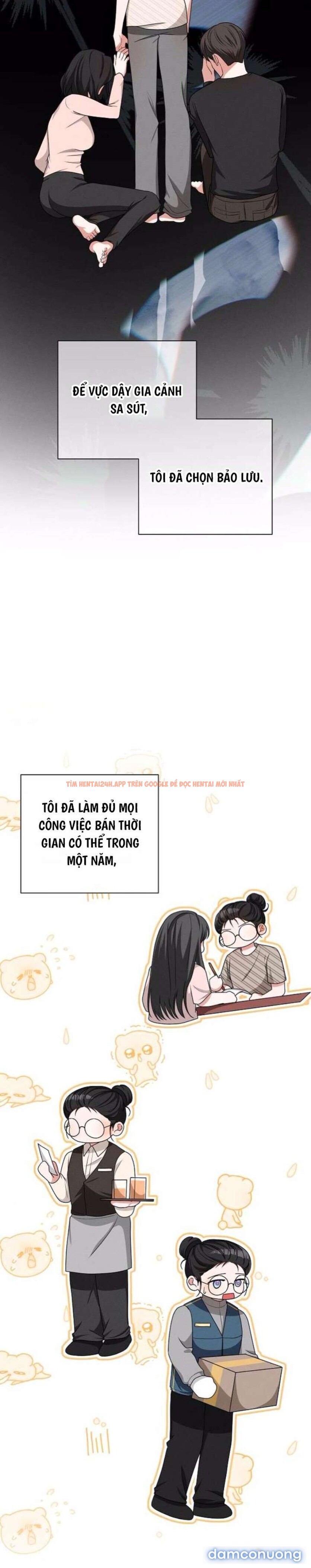 Trang truyện 4 3 trong truyện tranh [18+] Khi Làm Bài Tập Nhóm Với Hậu Bối Mình Ghét - Chap 1 - lxmanga.org