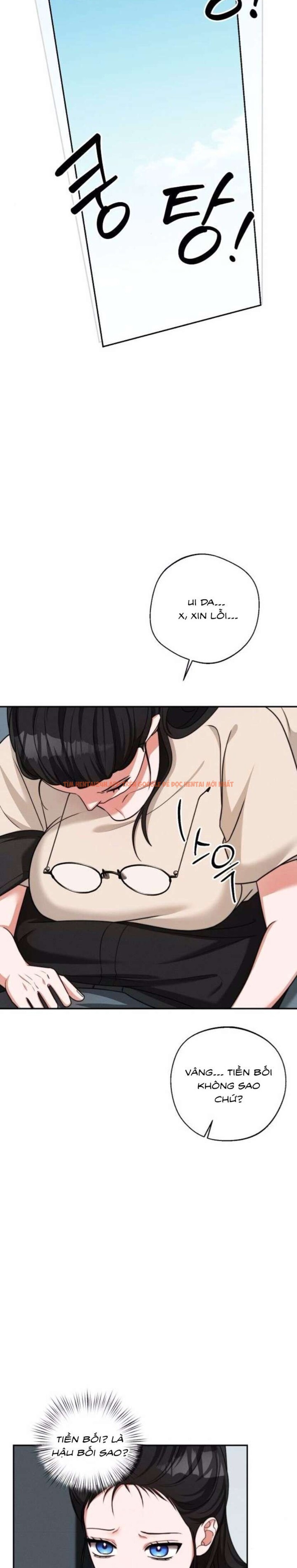 Trang truyện 6 1 trong truyện tranh [18+] Khi Làm Bài Tập Nhóm Với Hậu Bối Mình Ghét - Chap 1 - lxmanga.org