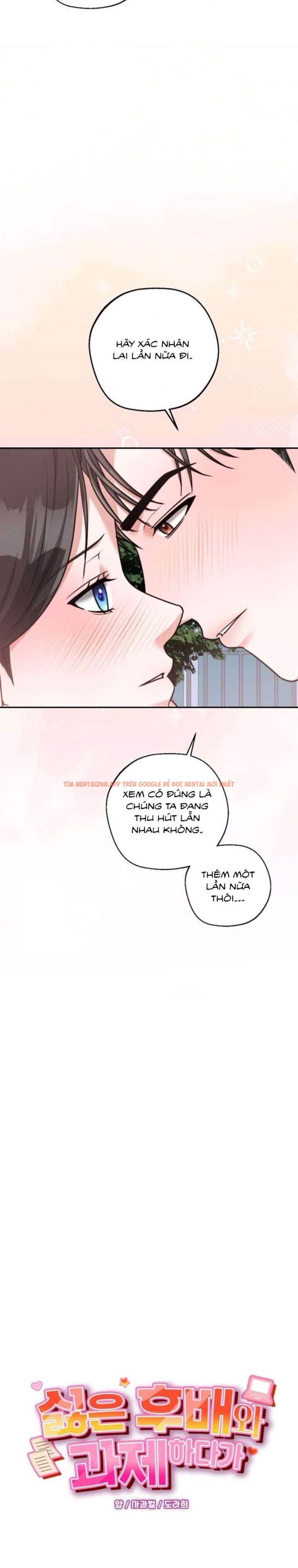 Xem ảnh [18+] Khi Làm Bài Tập Nhóm Với Hậu Bối Mình Ghét - Chapter 7 - 3 1 - Truyenhentaiz.net