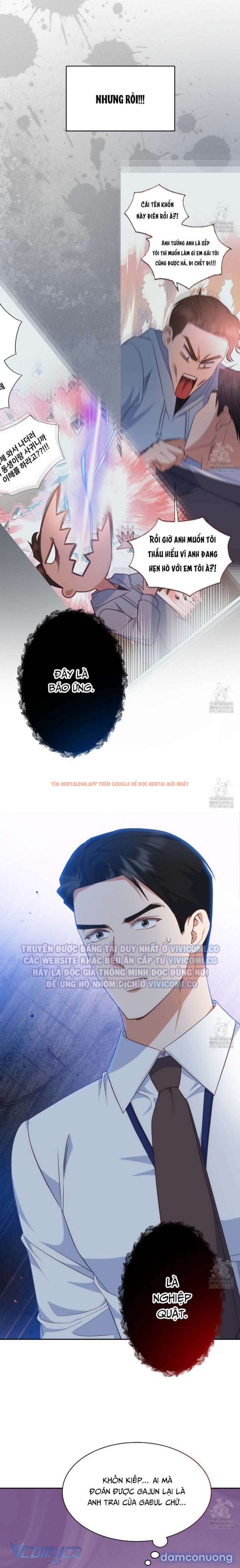 Xem ảnh 15 trong truyện hentai [18+] Sếp Của Anh Trai Tôi Đã Vượt Quá Giới Hạn - Chapter 21 - www.hentaitvn.net