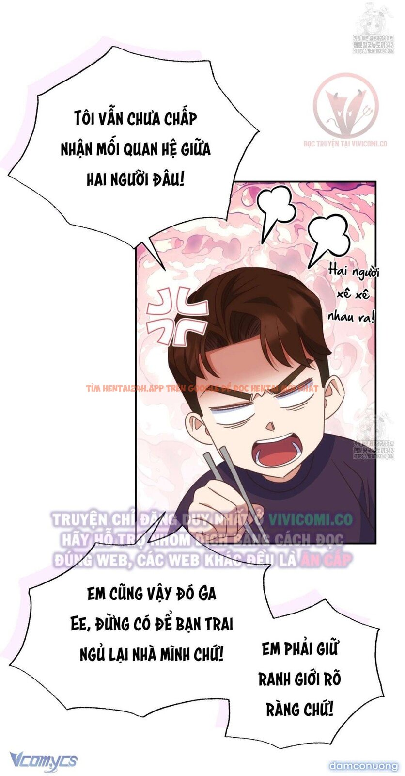 Xem ảnh 9 trong truyện hentai [18+] Sếp Của Anh Trai Tôi Đã Vượt Quá Giới Hạn - Chapter 25 - www.hentaitvn.net