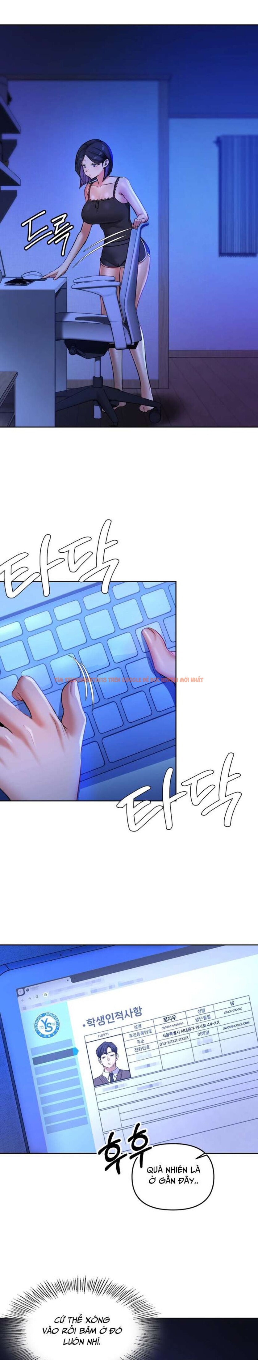 Xem ảnh [18+] Tài Khoản Mạng Xã Hội Bí Mật Của Giáo Sư - Chapter 29 - 5 0 - Truyenhentaiz.net