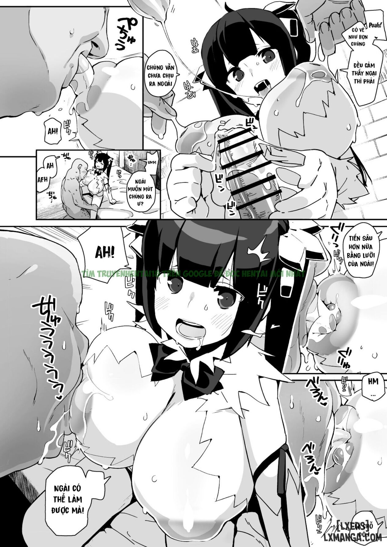 Xem ảnh 9 trong truyện hentai [Entelekheia (Chirumakuro)] Himogami-sama To Hitobanchuu Taiekikoukan | Spending The Whole Night Exchanging Bodily Fluids With The String Goddess (Dungeon Ni Deai O Motomeru No Wa Machigatteiru Darou Ka) - Chap 1 - truyenhentai18.net