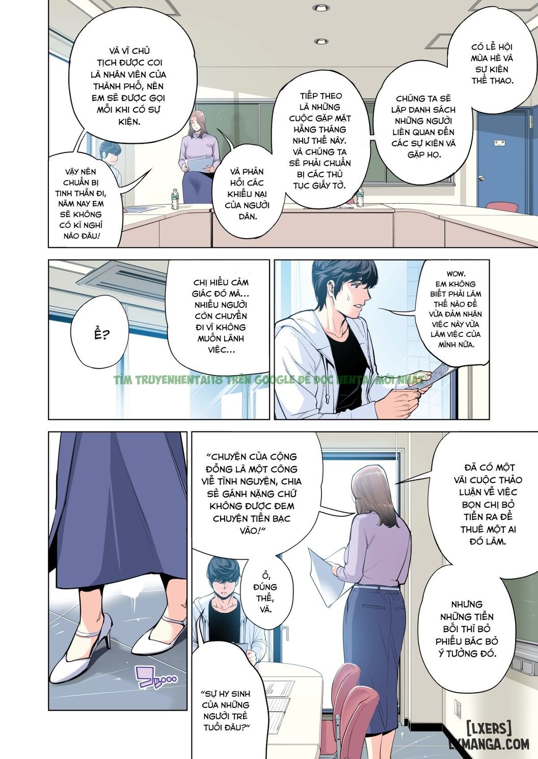 Hình ảnh 15 trong [full Color] Hiệp Hội Khu Phố - Chap 1