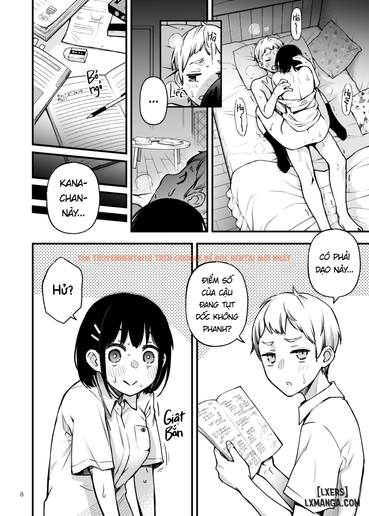 Xem ảnh page_008 trong truyện hentai [full SFX] Cặp Đôi Trong Trắng Giờ Đã Được 