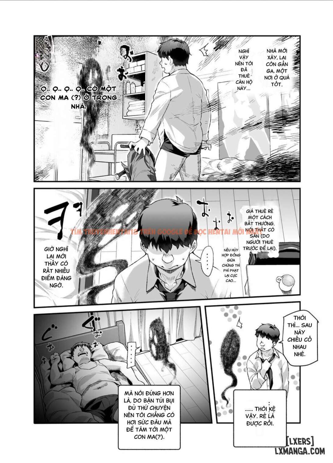 Trang truyện 2 6985d96fb36b4 trong truyện tranh [nyuu Koubou (tomomimi Shimon)] Hyoui 2 Ie Ni Ita Bourei Ga Ore Ni Naitsuite Mesu Tsurete Kita Ken Ex - One Shot - www.lxmanga.org
