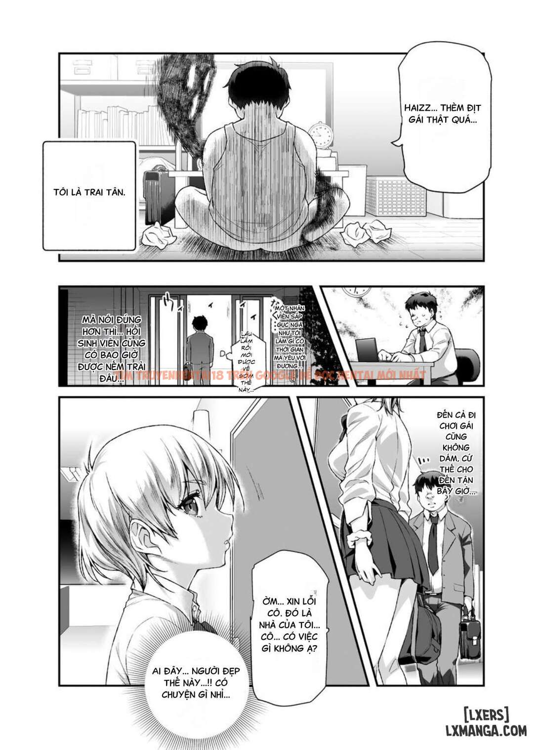 Trang truyện 5 6985d96fb36b4 trong truyện tranh [nyuu Koubou (tomomimi Shimon)] Hyoui 2 Ie Ni Ita Bourei Ga Ore Ni Naitsuite Mesu Tsurete Kita Ken Ex - One Shot - www.lxmanga.org