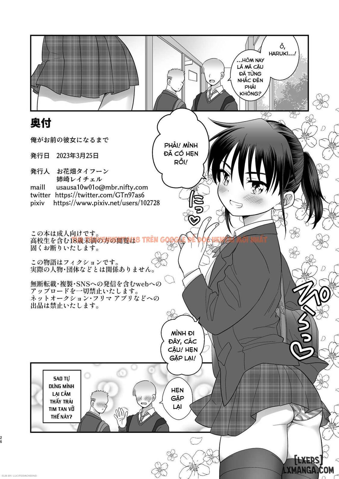 Trang truyện 27 69c0b6993a0e3 trong truyện tranh [ohanabatake Typhoon (anesaki Rachel)] Ore Ga Omae No Kanojo Ni Naru Made | Becoming Your Girlfriend - Chap 1 - www.lxmanga.org