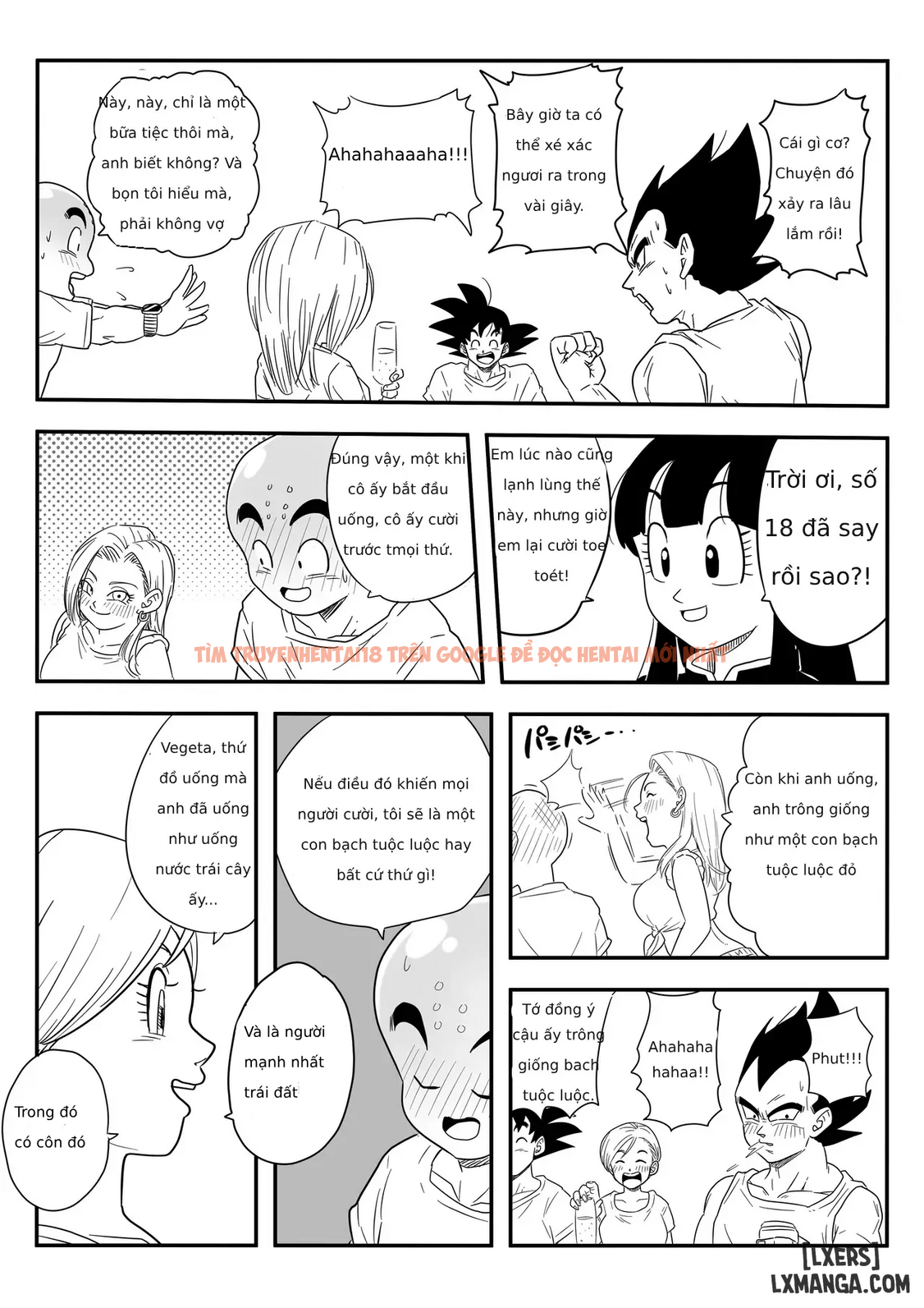 Trang truyện 2 trong truyện tranh [pink Mousse] Ntr18: A Sassy Girl’s Erotic Switch Is Turned On By The Influence Of Alcohol (dragon Ball Super) - One shot - hentai24h.pro