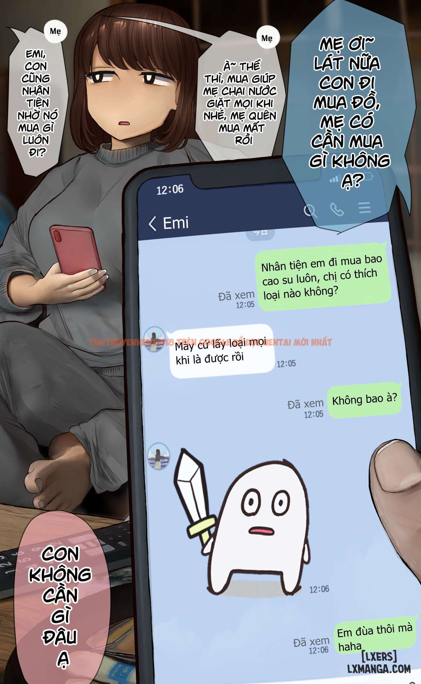 Xem ảnh page_005 trong truyện hentai [series] Chịch Chị Gái - Lén lút cùng chị gái, Emisan 3 - www.hentaitvn.net