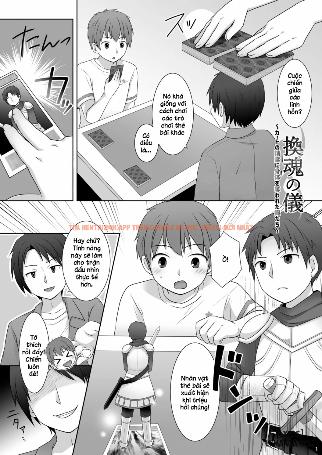 Xem ảnh 1 trong truyện hentai Hoán Đổi Linh Hồn Với Thẻ Bài Dam Đang - One Shot - hentaitvn.net