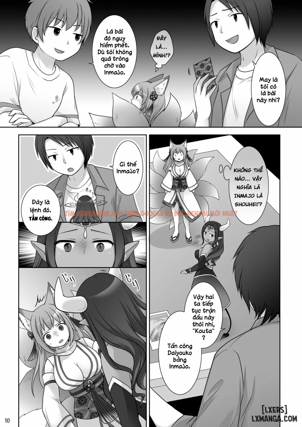 Xem ảnh 10 trong truyện hentai Hoán Đổi Linh Hồn Với Thẻ Bài Dam Đang - One Shot - hentaitvn.net