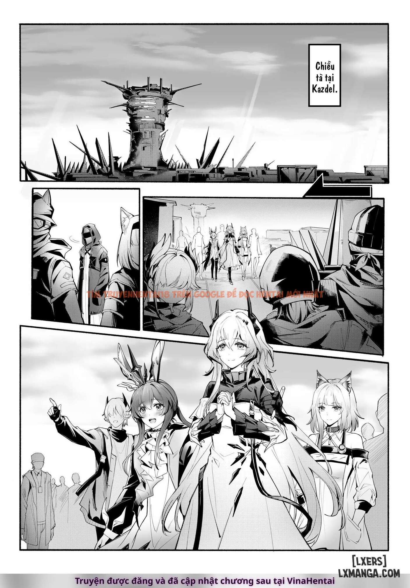 Xem ảnh page_004 trong truyện hentai _我们相信，夏雪草会再一次开满大地_（明日方舟）（特博纯爱 - One Shot - hentaitvn.net