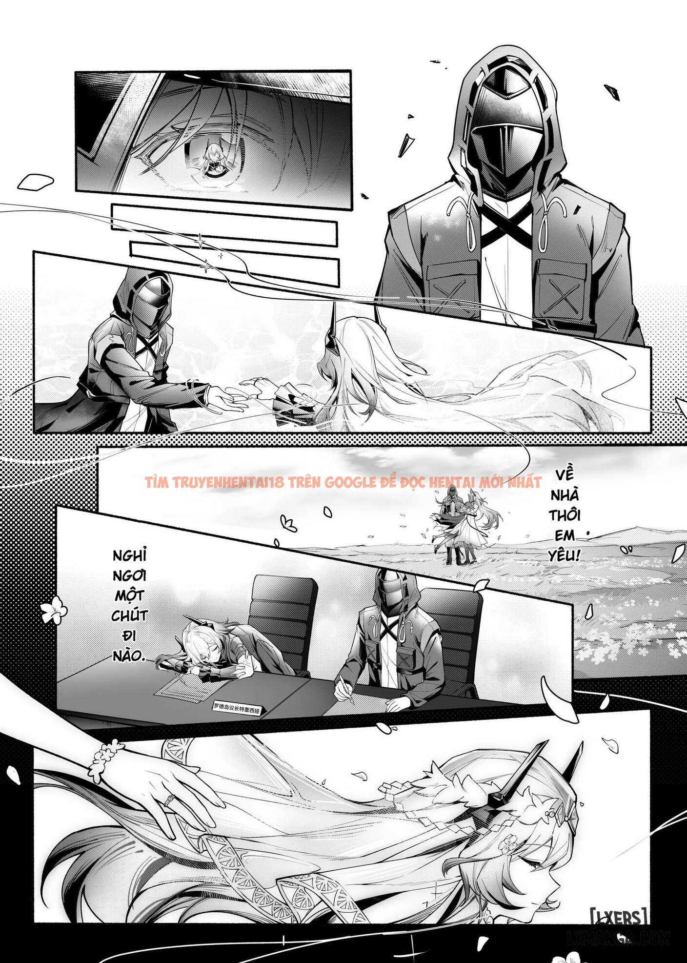 Xem ảnh page_005 trong truyện hentai _我们相信，夏雪草会再一次开满大地_（明日方舟）（特博纯爱 - One Shot - hentaitvn.net