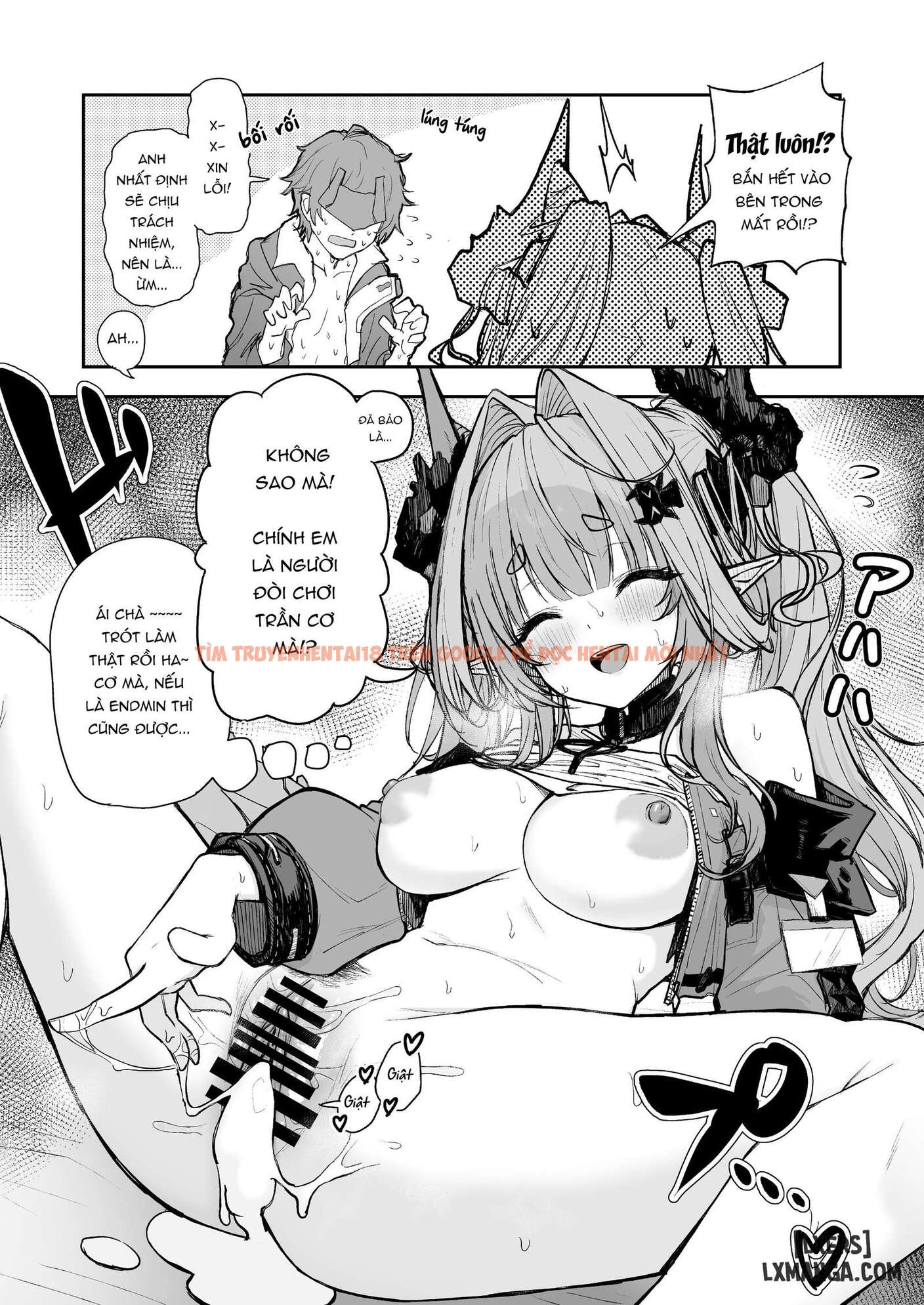 Xem ảnh 1 Bắn Là Nằm Của Inukaki11 - Yvone ngọt nước thiếu mỗi cái đuôi - page_001 - Truyenhentaiz.net