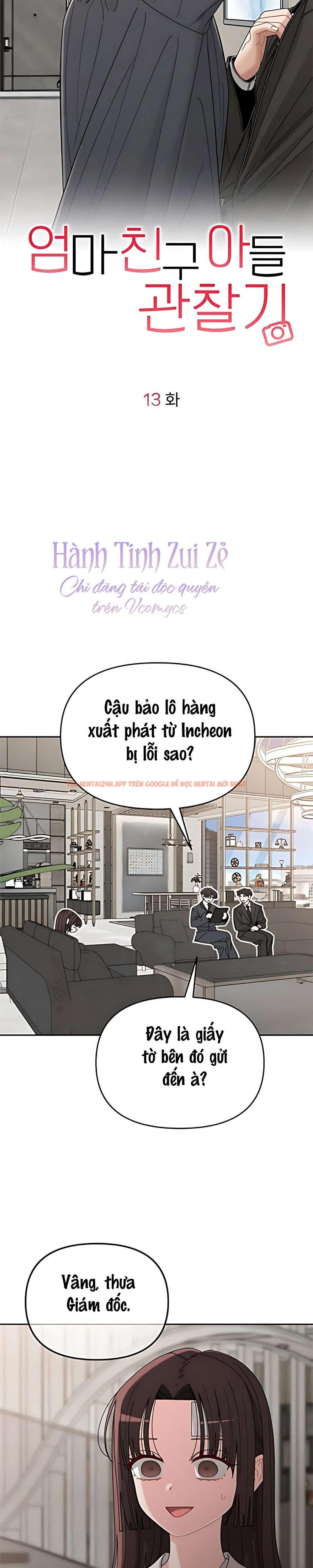 Xem ảnh 5 1 trong truyện hentai 〖18+〗- Dõi Theo Con Trai Của Bạn Mẹ - Chapter 13 - www.hentaitvn.net