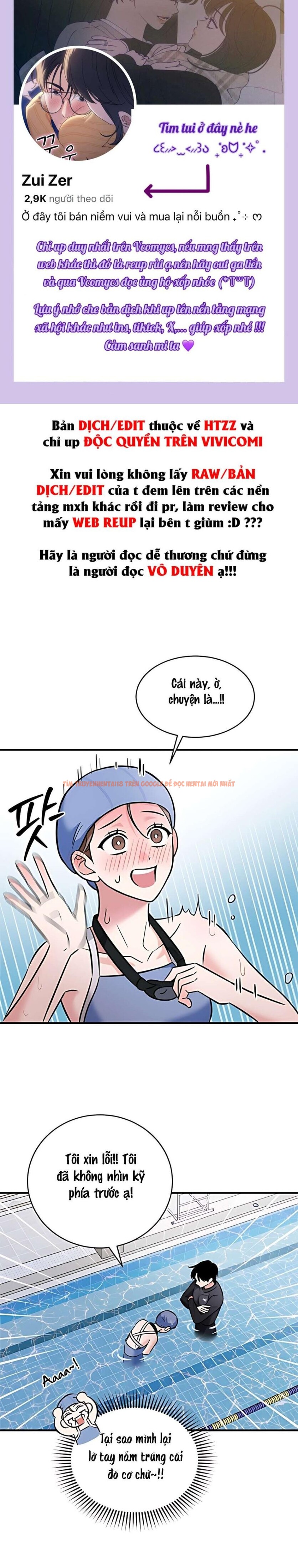 Xem ảnh 〖18+〗- Nhật Ký Học Bơi - Chapter 2 - 1 0 - Truyenhentaiz.net