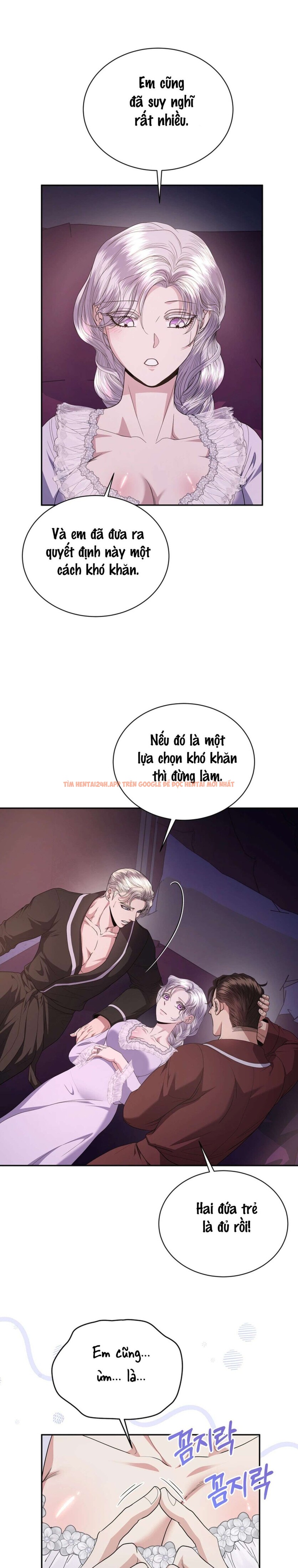 Xem ảnh 4 0 trong truyện hentai 〖18+〗- Ở Dinh Thự Công Tước Vào Lúc Nửa Đêm - Chapter 54 - hentaitvn.net
