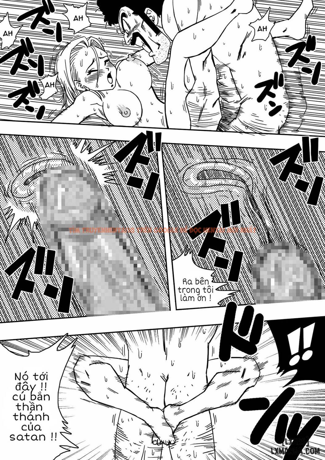Trang truyện 11 trong truyện tranh Robot Số 18 Và Mister Satan!! Cuộc Đối Đầu Tình Dục! - One Shot - truyentvn.net