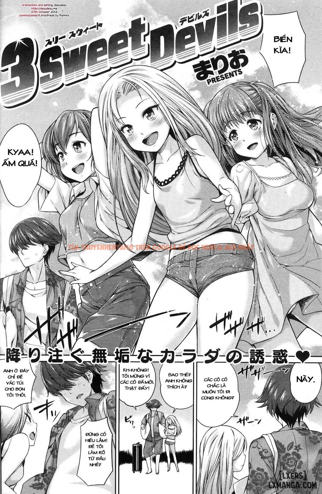 Xem ảnh 1 trong truyện hentai 3 Sweet Devils - Chapter 1 - hentaitvn.net