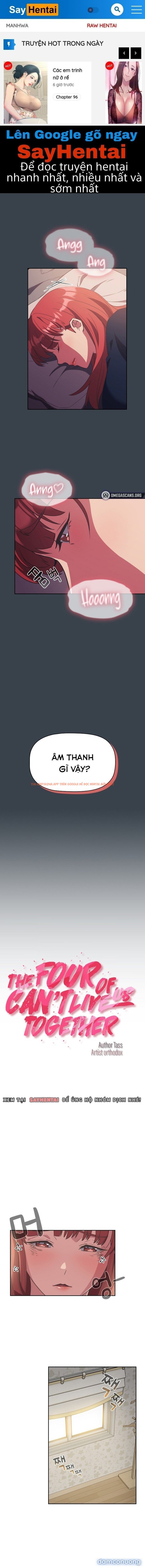 Trang truyện 1 trong truyện tranh 4 Chúng Tôi Không Thể Sống Cùng Nhau - Chapter 9 - zhentaivn.pro
