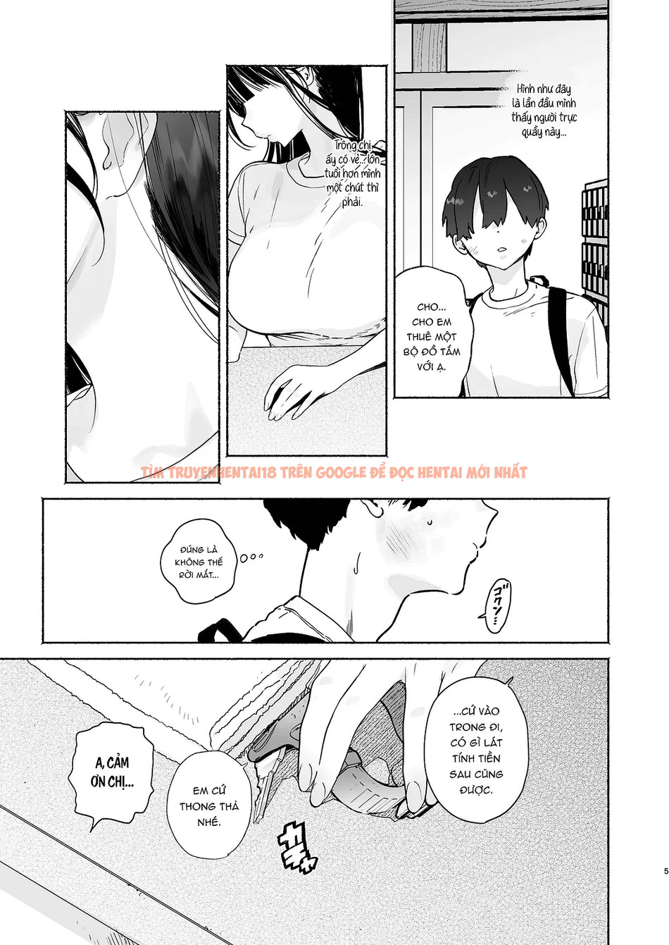 Xem ảnh page_004 trong truyện hentai 4 Ngày Hè Giao Hòa Cùng Chị Gái Nhà Tắm Công Cộng - One Shot - www.hentaitvn.net