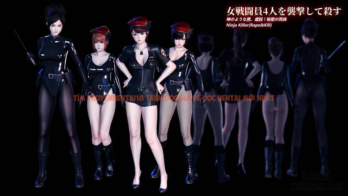 Trang truyện 2 trong truyện tranh 4beautiful Female Soldiers Were Attacked - Chapter 1 - www.truyentvn.net