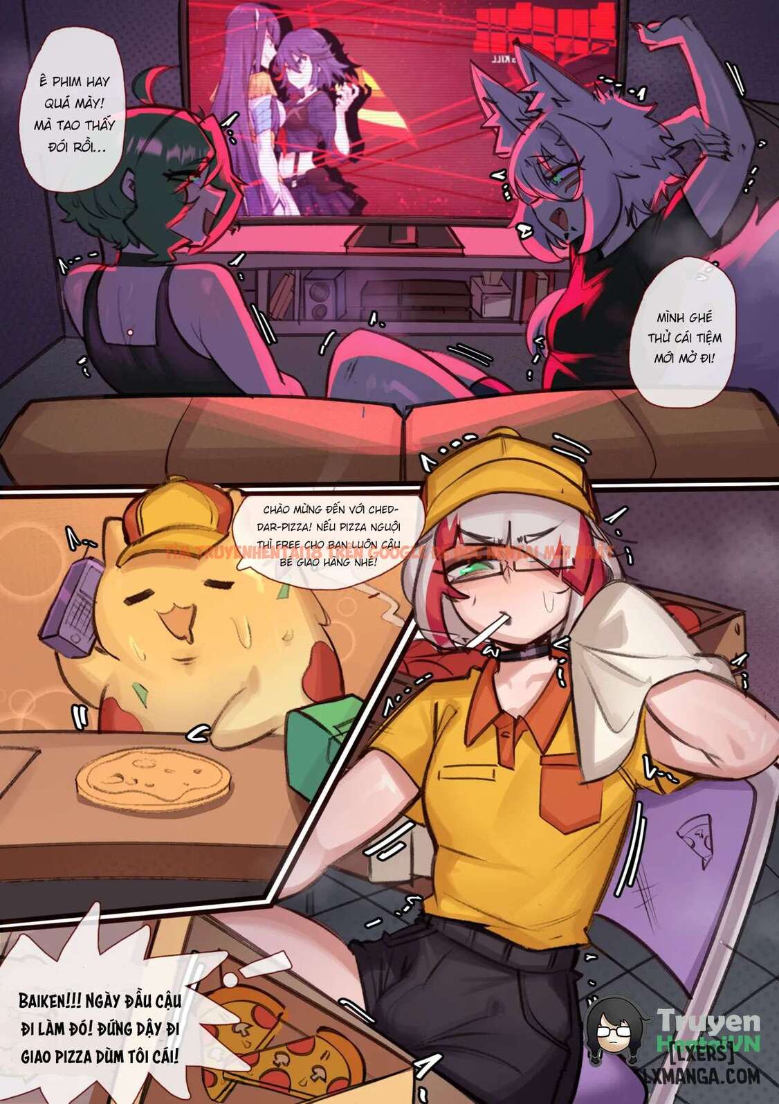 Xem ảnh page_003 trong truyện hentai 5 Minute Delivery - One Shot - hentaitvn.net