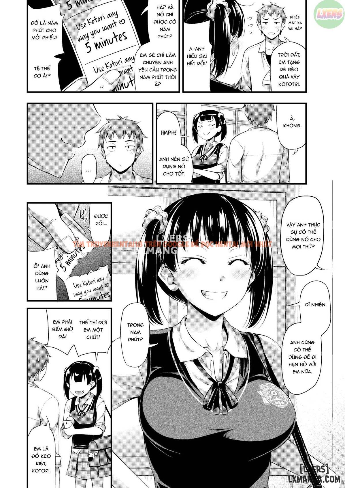 Trang truyện 1 trong truyện tranh Hentai K Che Cho Em Order Anh 5 Phút - One Shot - hentai24h.pro