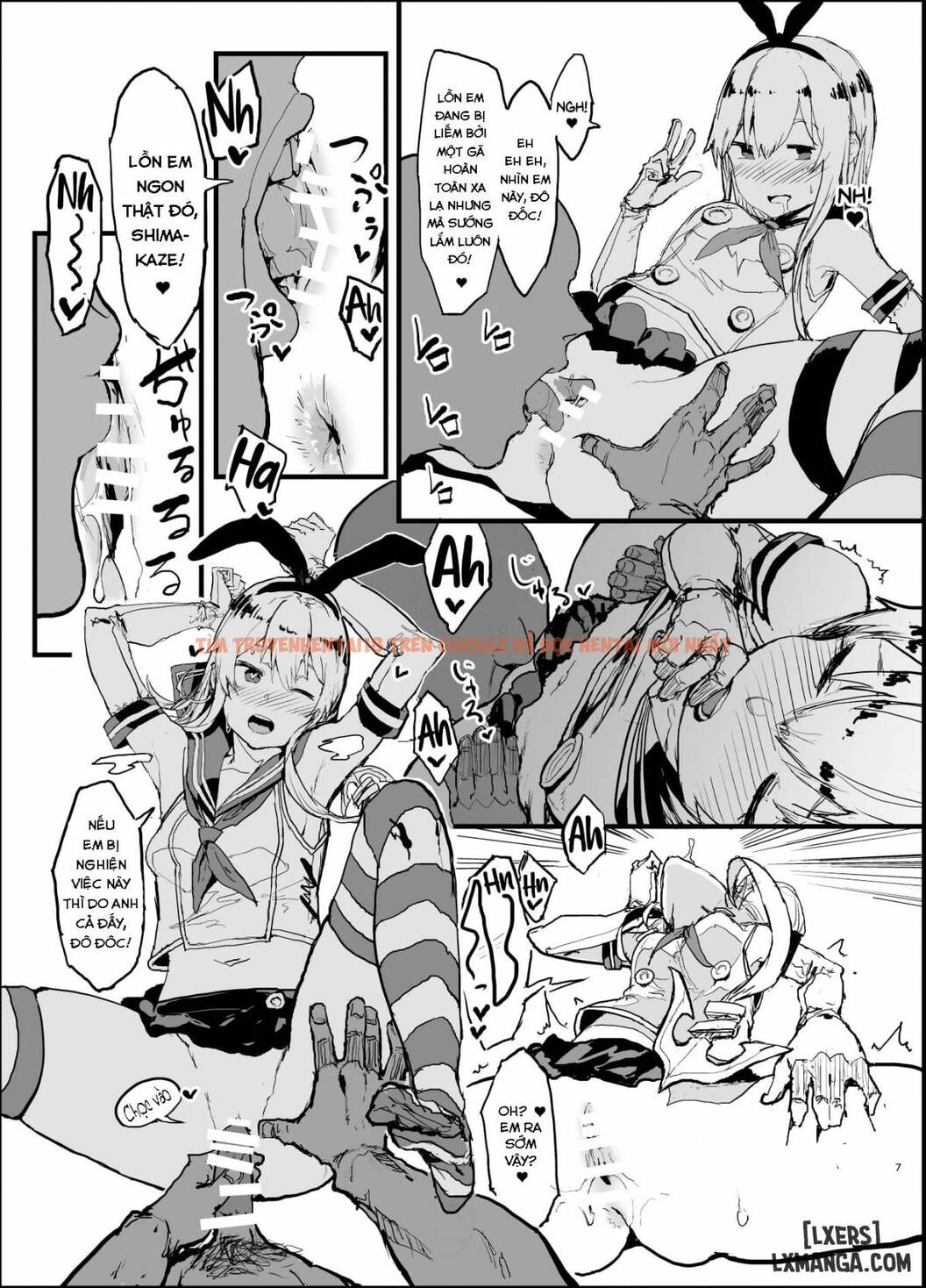 Trang truyện 6 trong truyện tranh A Book Where Shimakaze Has Passionate Netorase Sex With A Large Number Of Men - One Shot - www.truyentvn.net