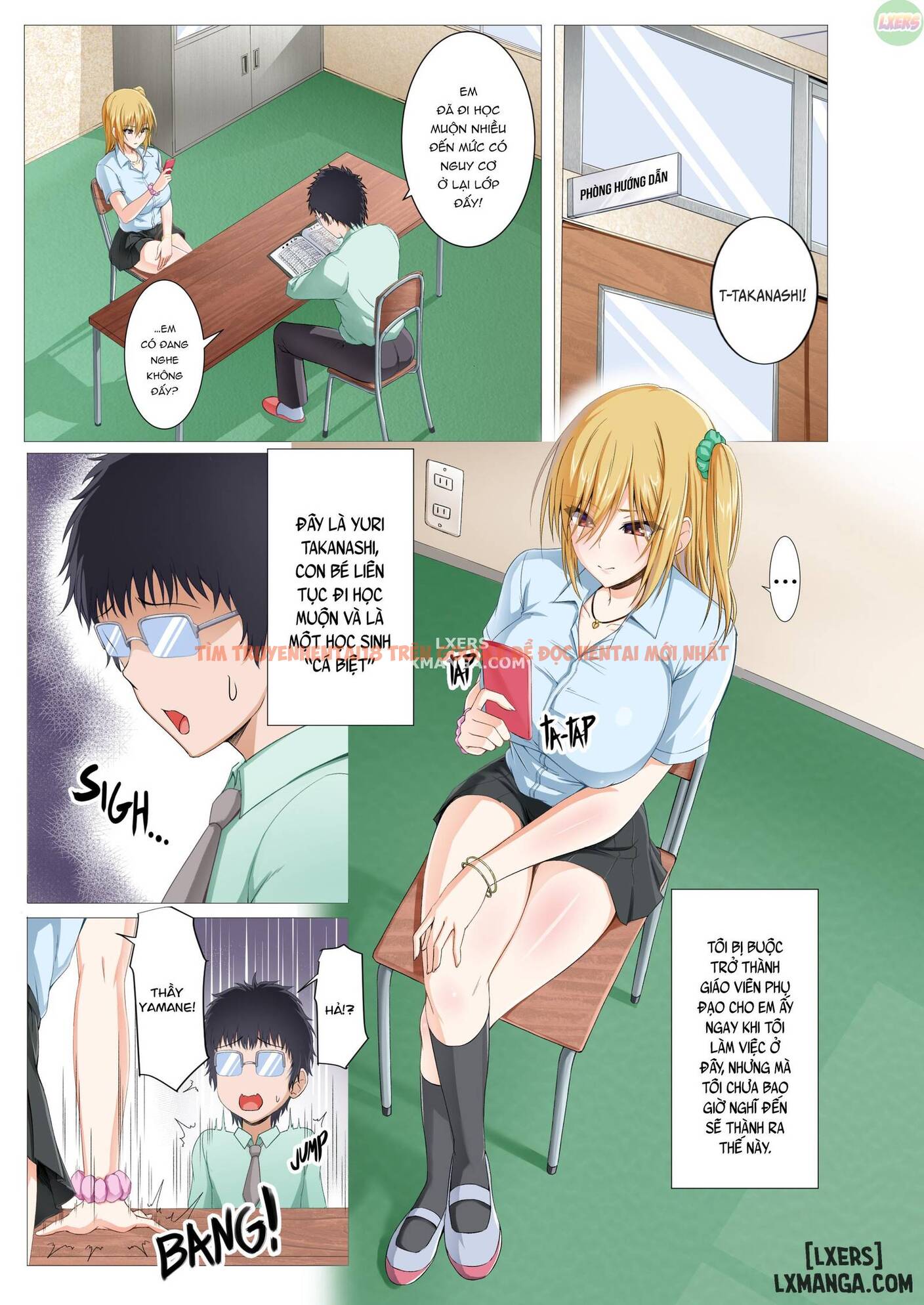Xem ảnh 1 trong truyện hentai A Gyaru's Secret Sex-Ed Lesson - One Shot - hentaitvn.net