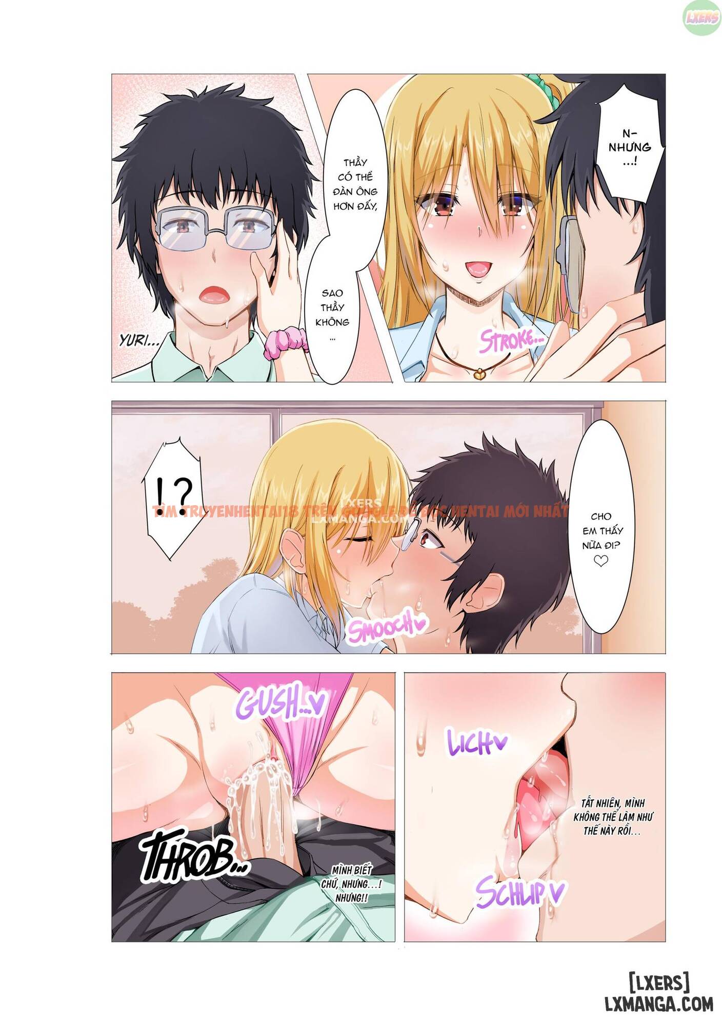Xem ảnh 10 trong truyện hentai A Gyaru's Secret Sex-Ed Lesson - One Shot - hentaitvn.net
