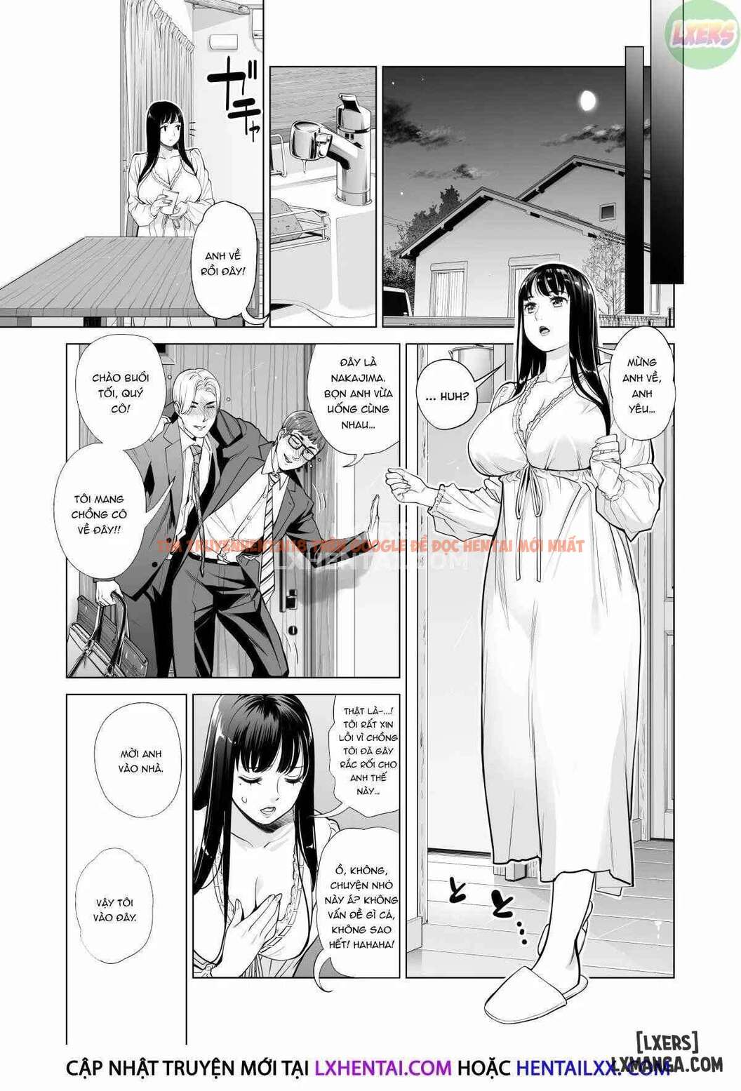 Xem ảnh 11 696dd462e1390 trong truyện hentai A Housewife Stolen By A Coworker Besides Her Blackout Drunk Husband - Chapter 1 - www.hentaitvn.net