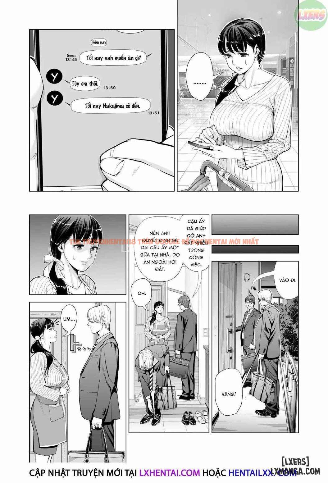 Xem ảnh 18 696dd462e1390 trong truyện hentai A Housewife Stolen By A Coworker Besides Her Blackout Drunk Husband - Chapter 1 - www.hentaitvn.net