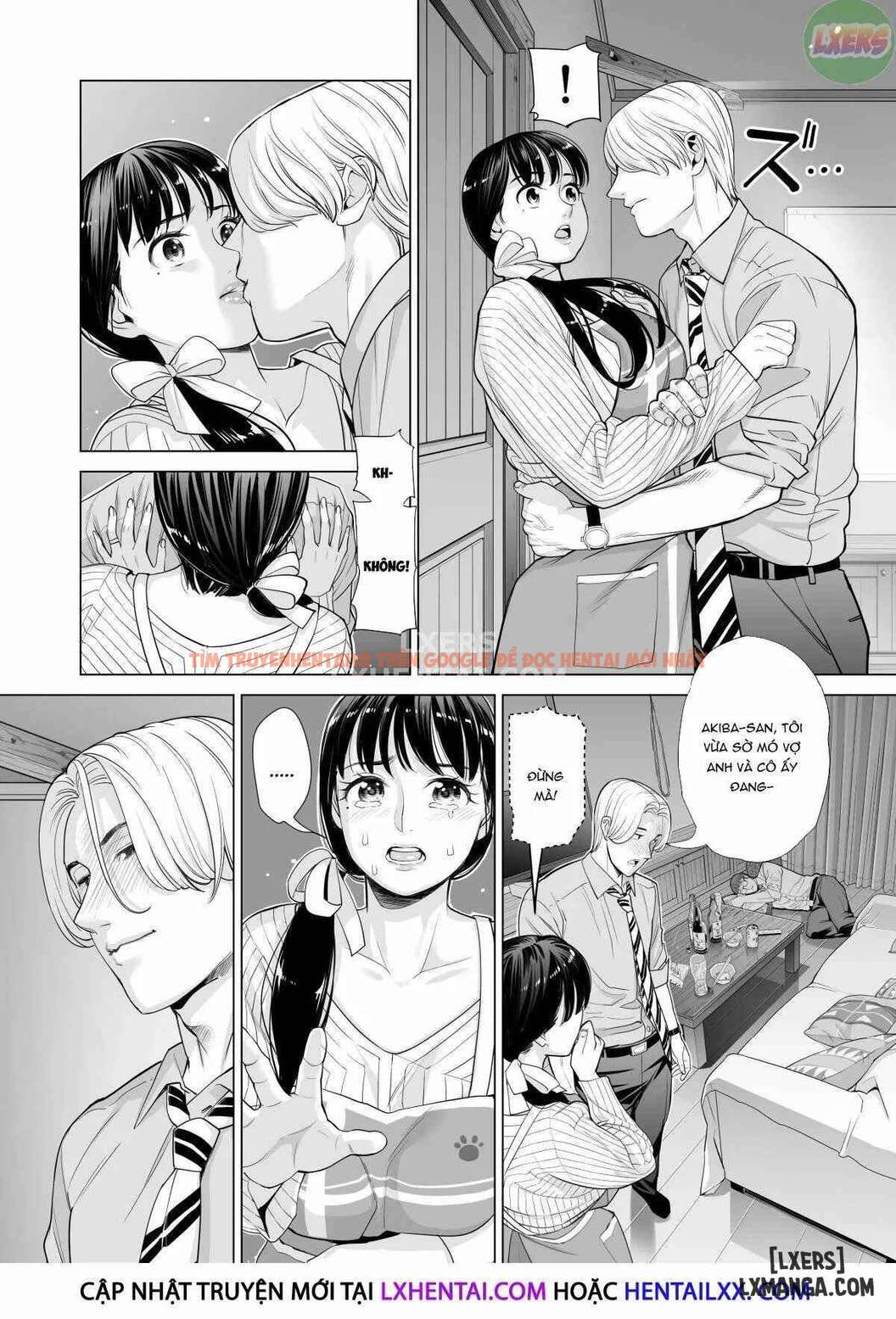 Xem ảnh 36 696dd462e1390 trong truyện hentai A Housewife Stolen By A Coworker Besides Her Blackout Drunk Husband - Chapter 1 - www.hentaitvn.net