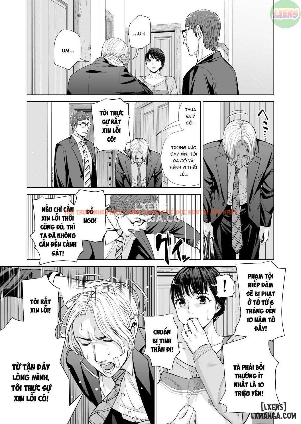 Xem ảnh 26 trong truyện hentai (NTR) Bà Vợ Nội Trợ Bị Đồng Nghiệp Hiếp Dâm Khi Chồng Say Rượu - Chapter 2 END - hentaitvn.net
