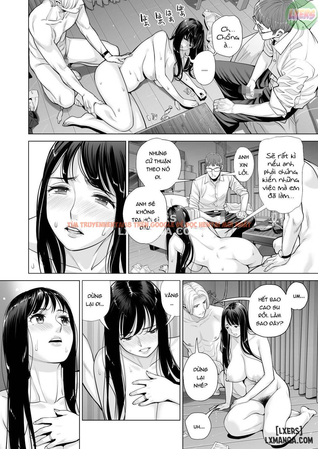 Xem ảnh 50 trong truyện hentai (NTR) Bà Vợ Nội Trợ Bị Đồng Nghiệp Hiếp Dâm Khi Chồng Say Rượu - Chapter 2 END - hentaitvn.net