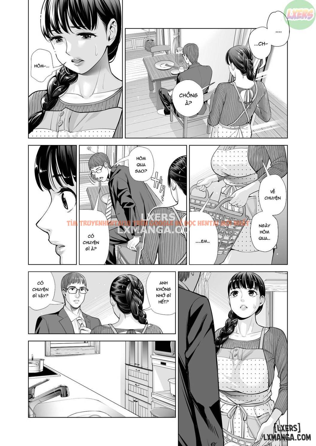 Xem ảnh 6 trong truyện hentai (NTR) Bà Vợ Nội Trợ Bị Đồng Nghiệp Hiếp Dâm Khi Chồng Say Rượu - Chapter 2 END - hentaitvn.net