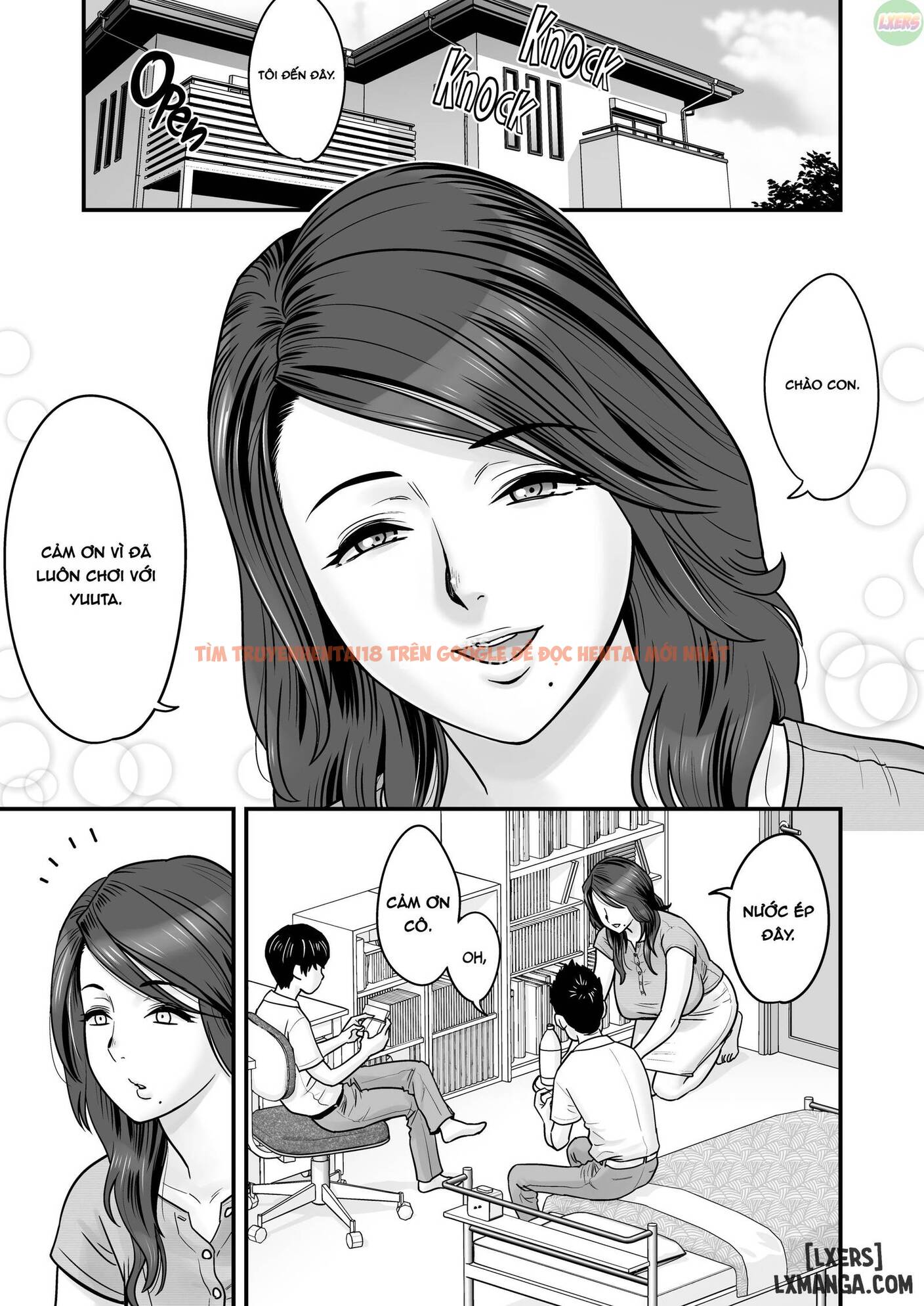 Trang truyện 1 trong truyện tranh A Married Woman, My First Love, And My Mother - One Shot - hentai24h.pro