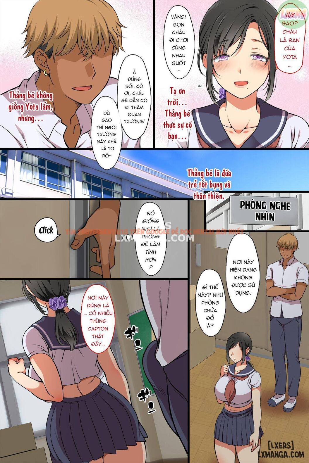 Trang truyện 11 trong truyện tranh A Milf Became A Classmate - One shot - www.lxmanga.org