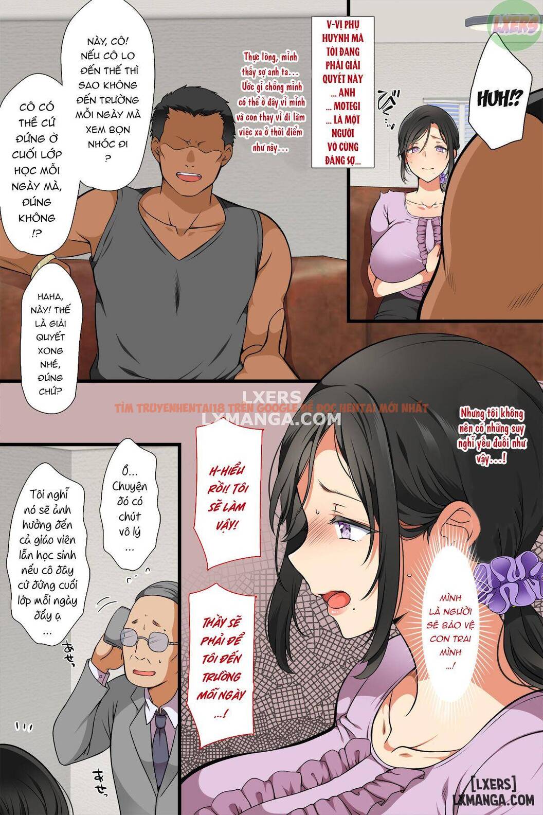 Trang truyện 3 trong truyện tranh A Milf Became A Classmate - One shot - www.lxmanga.org