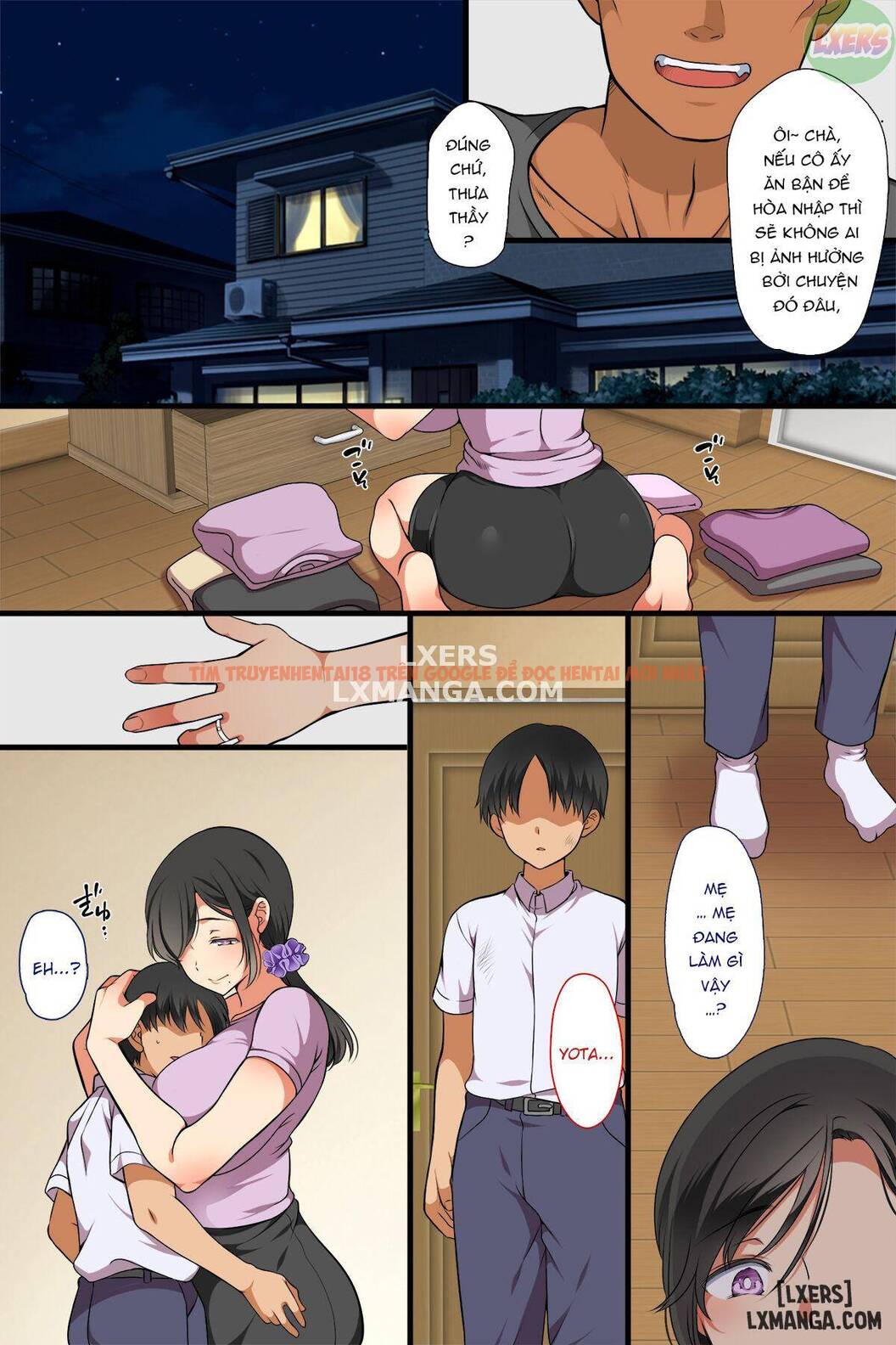 Trang truyện 4 trong truyện tranh A Milf Became A Classmate - One shot - www.lxmanga.org