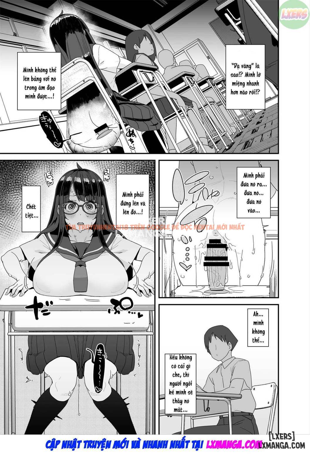 Trang truyện 40 trong truyện tranh A Story About A Slutty, Big-breasted Jc Who Masturbates In School - One Shot - truyentvn.net