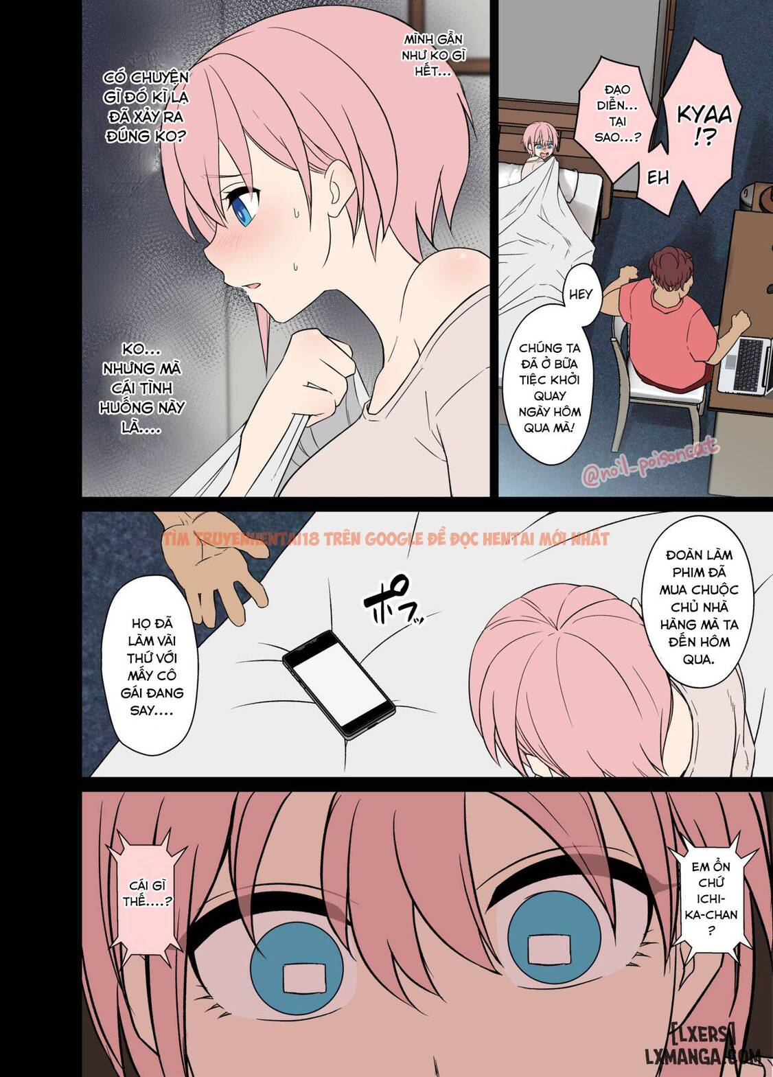 Trang truyện 2 trong truyện tranh A Story About Doing Bad Things To An Intoxicated Nakano Ichika - One Shot - lxmanga.org